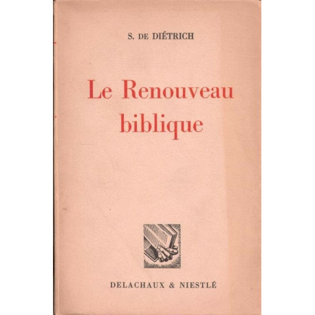Le Renouveau biblique