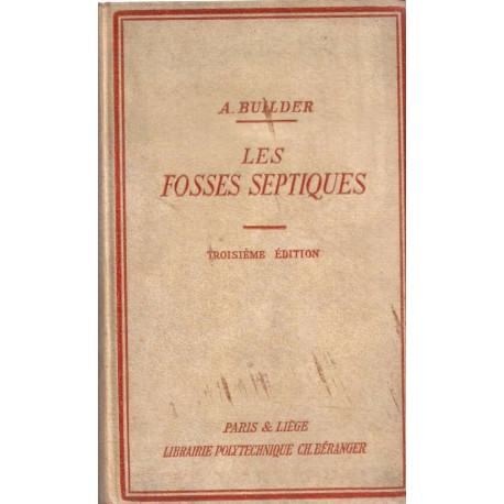 Les fosses sceptiques