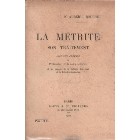 La métrite son traitement