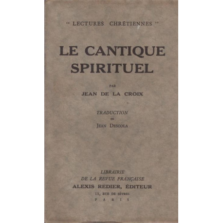 Le cantique spirituel