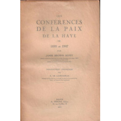 Les Conventions Et Déclarations De La Haye De 1899 Et 1907