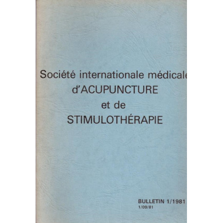 Société internationale médicale d'acupuncture et de...