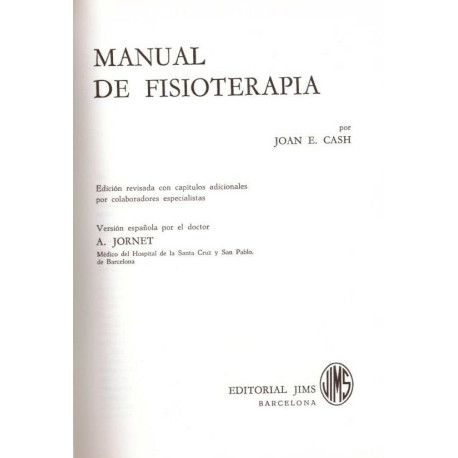 Manual de fisioterapia