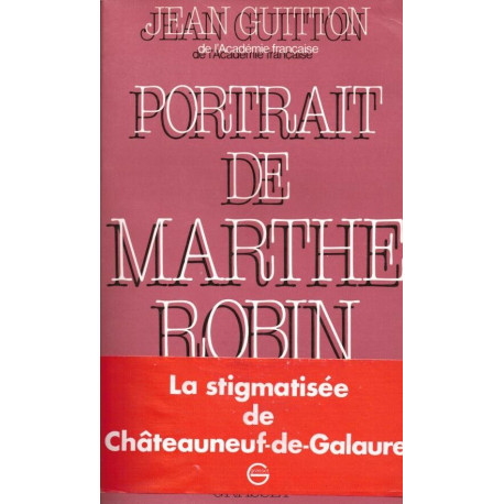 Portrait de Marthe Robin