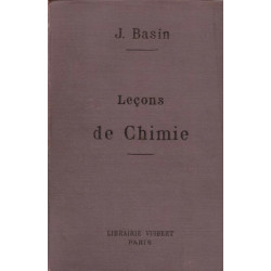 Leçons De Chimie à L'usage Des Élèves Des Classes De Science Des...