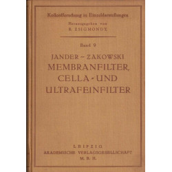 Membranfilter cella - und ultrafeinfilter