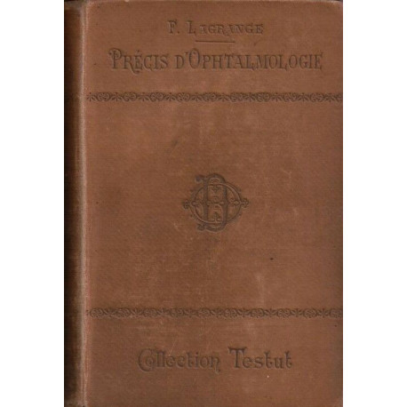 Précis d'ophtalmologie