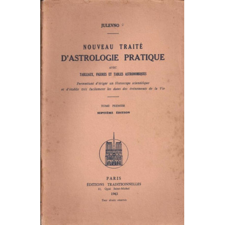 Nouveau traité d'astrologie pratique (2 tomes)