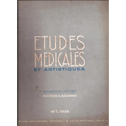 Etudes médicales et artistiques - n°1