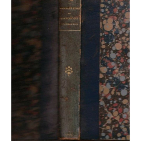 Nouveaux essais de psychologie contemporaine