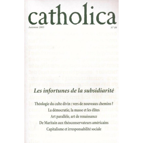 Catholica 89
