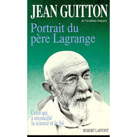 Portrait du père Lagrange