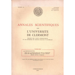 Essai sur la signification des ages au strontium dans une série...