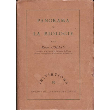 Panorama de la biologie