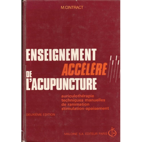 Enseignement accéléré de l'acupuncture