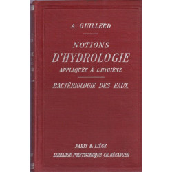 Bacteriologie Des Eaux Notions D'hydrologie Appliquée à L'hygiène