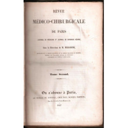 Revue médico-chirurgicale de Paris. TOME 2