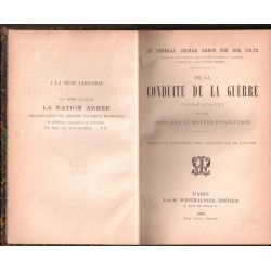 De la conduite de la guerre. exposé succint de ses principes et...