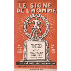 Le Signe de l'Homme. revue spiritualiste des temps nouveaux n° 3
