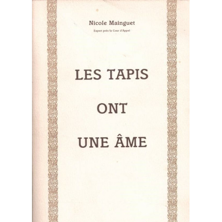 Les tapis ont une âme
