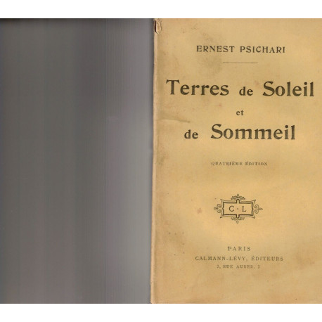 Terres de soleil et de sommeil