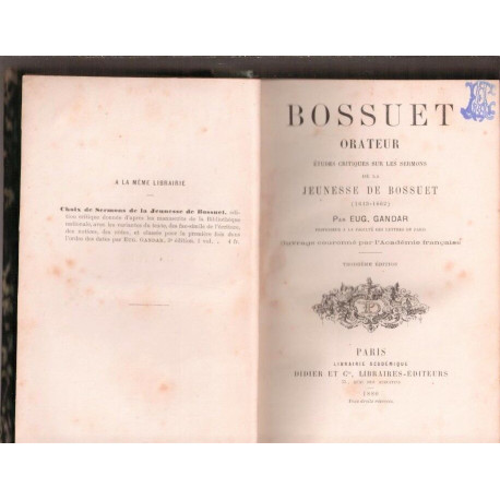 Bossuet orateur