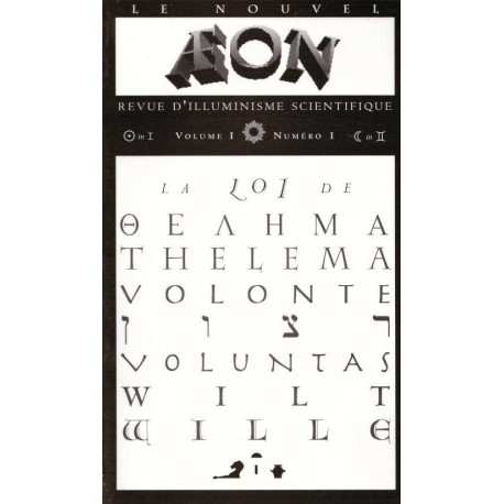 (CROWLEY) LE NOUVEL AEON n° 1 revue d'illuminisme scientifique