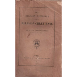 De la religion naturelle et de la religion chrétienne