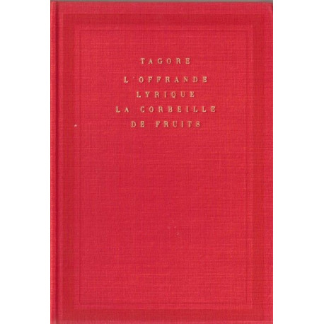 L'Offrande Lyrique - la corbeille de fruits