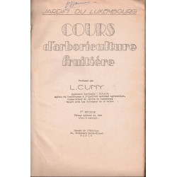 Cours d'arboriculture 3ème édition