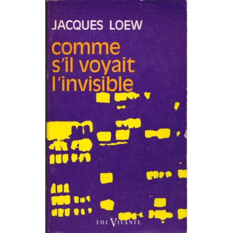 Comme s'il voyait l'invisible - un portrait de l'apôtre d'aujourd'hui