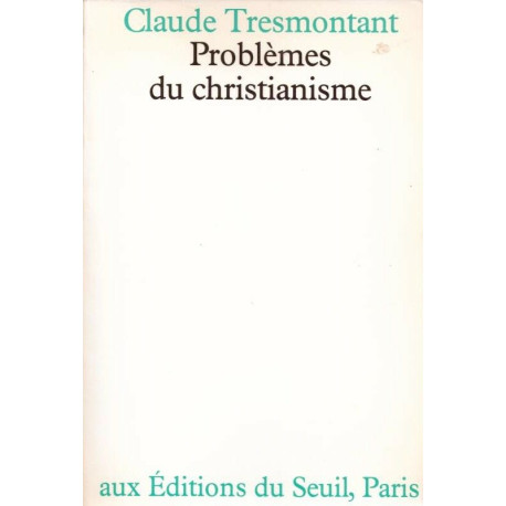 Problèmes du christianisme
