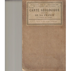 Carte geologiquedetaillee de la France 1/80 000e