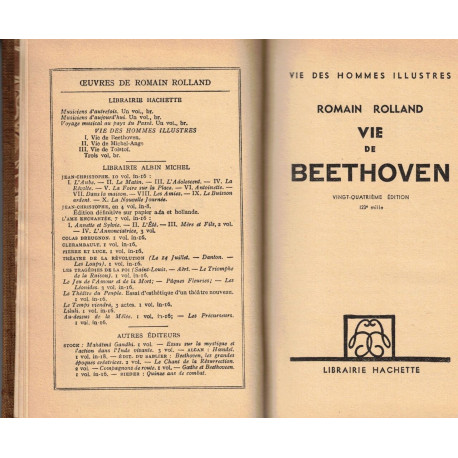 Vie de Beethoven