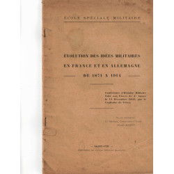 Évolution des idées militaires en France et en Allemagne de 1871 à...