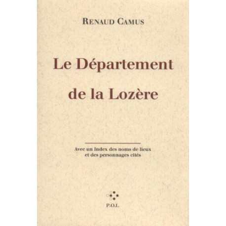 Le departement de la Lozere