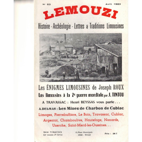 Les ÉNIGMES LIMOUSINES de Joseph ROUX