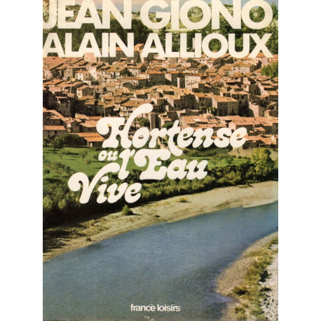 Hortense ou l'eau vive