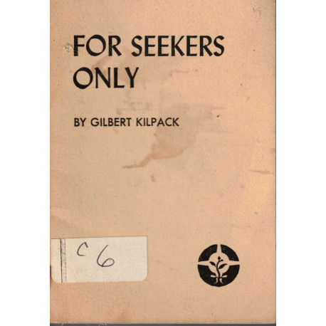 For Seekers Only