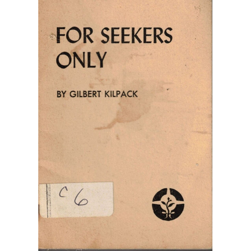 For Seekers Only
