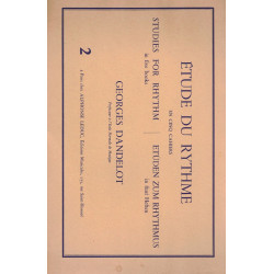 Étude du rythme 2