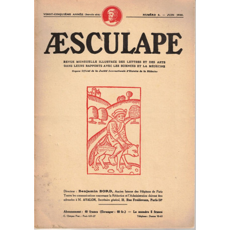 Aesculape 6 juin 1935