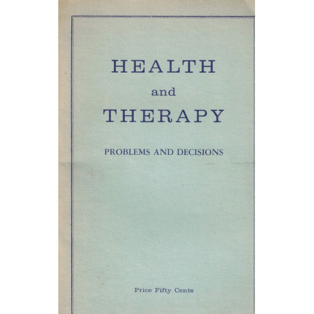 Health and Therapy