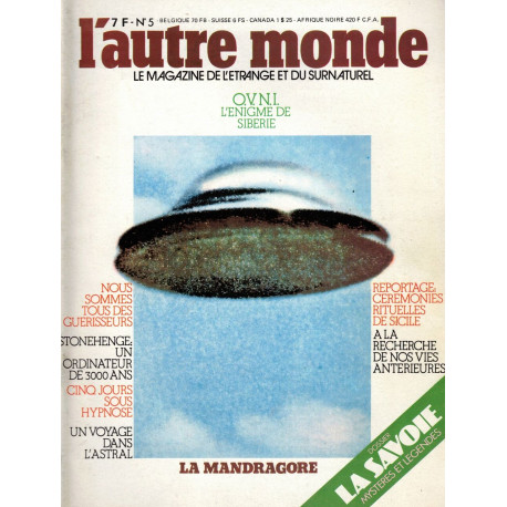 L'autre monde numé(o 5