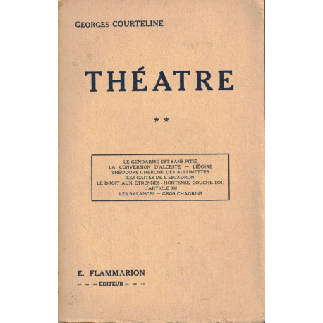 Théâtre vol 2