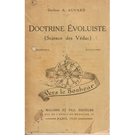 Doctrine Évoluiste (Science des Védas)