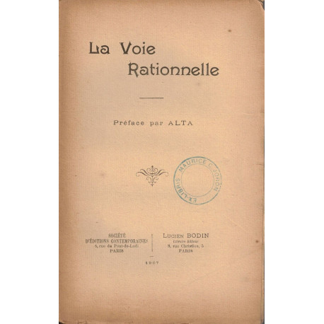 La Voie Rationnelle