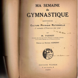 Ma semaine de gymnastique