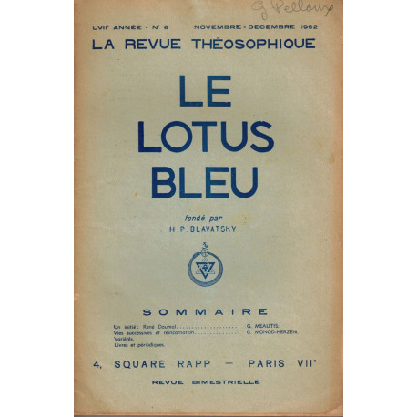 Le Lotus Bleu 6