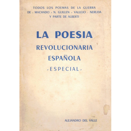 La poesía revolucionaria española especial